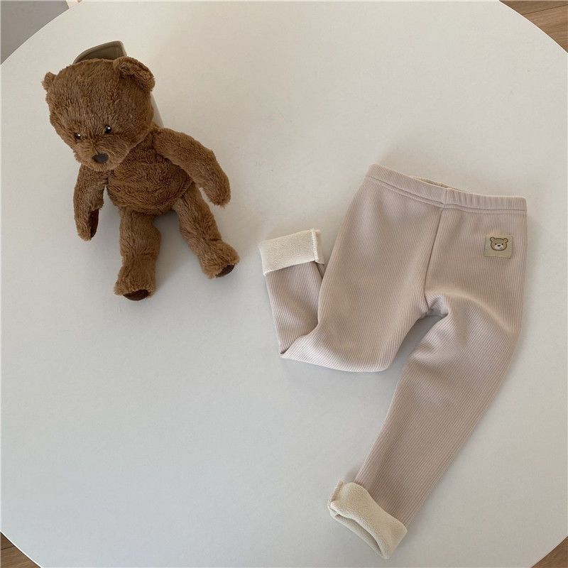 Fleece-Lined Baby Leggings