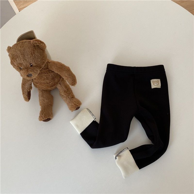 Fleece-Lined Baby Leggings