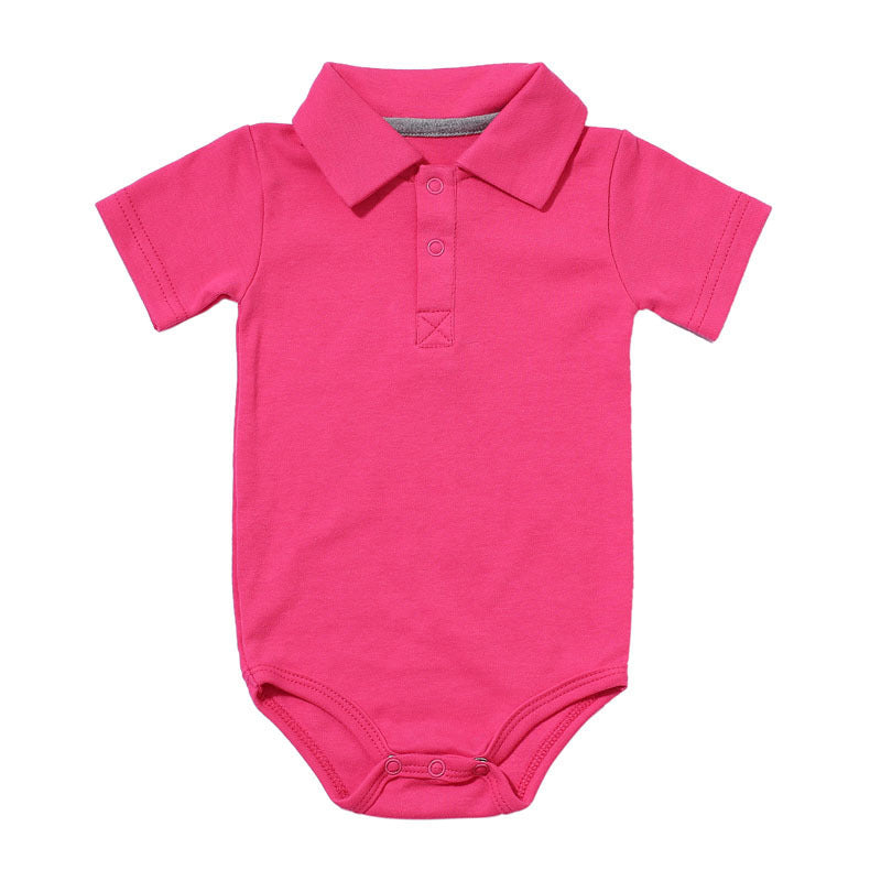 Classic Collared Baby Onesie