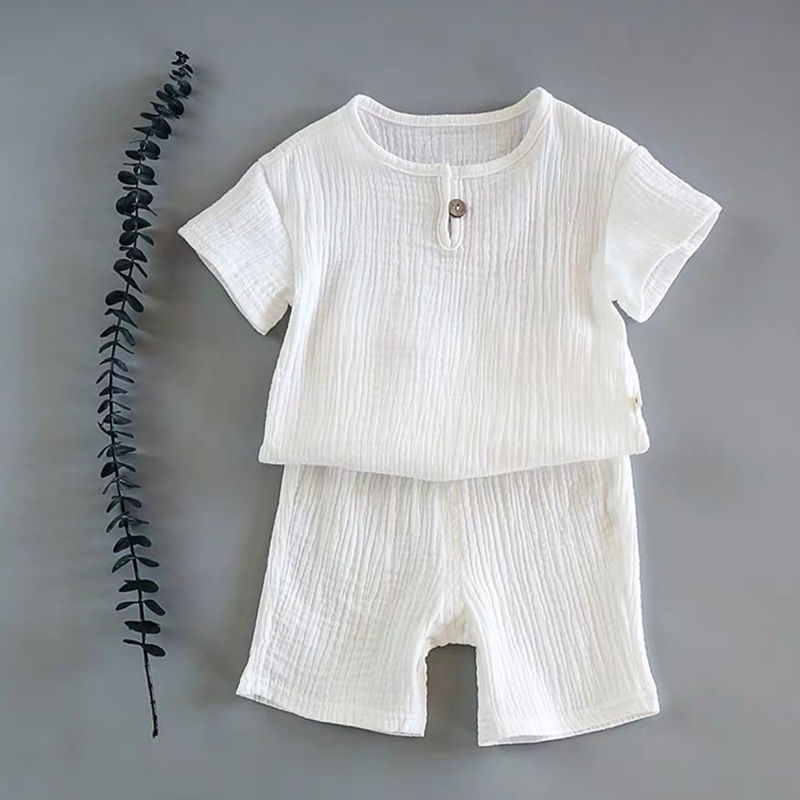 Unisex Baby Summer Set – Short Sleeve Outfit