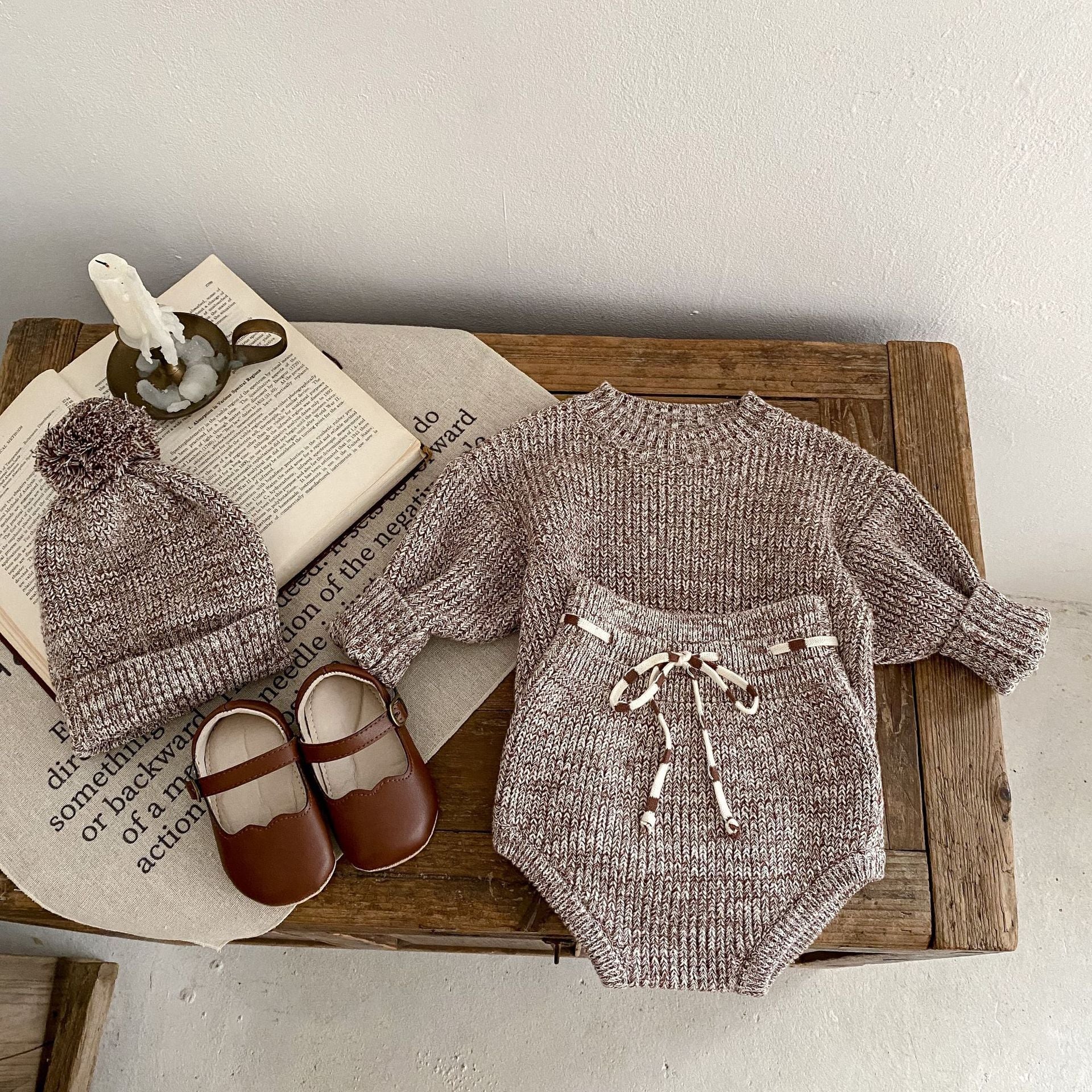 Chunky Knit Baby Pants