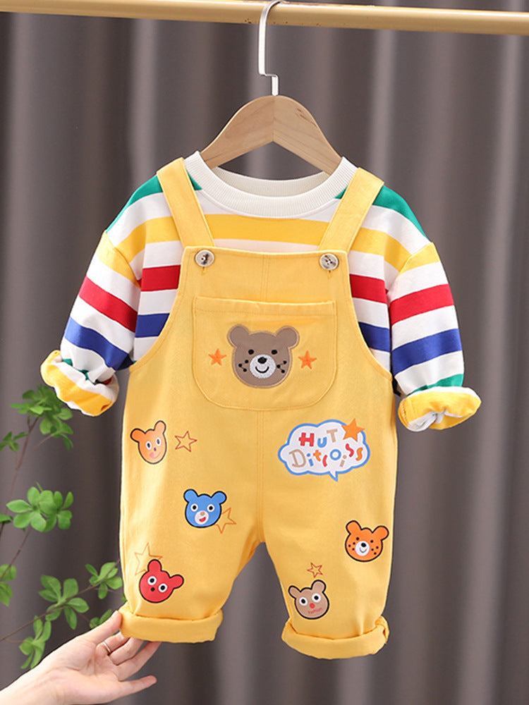 Boys’ Classic Overalls Outfit