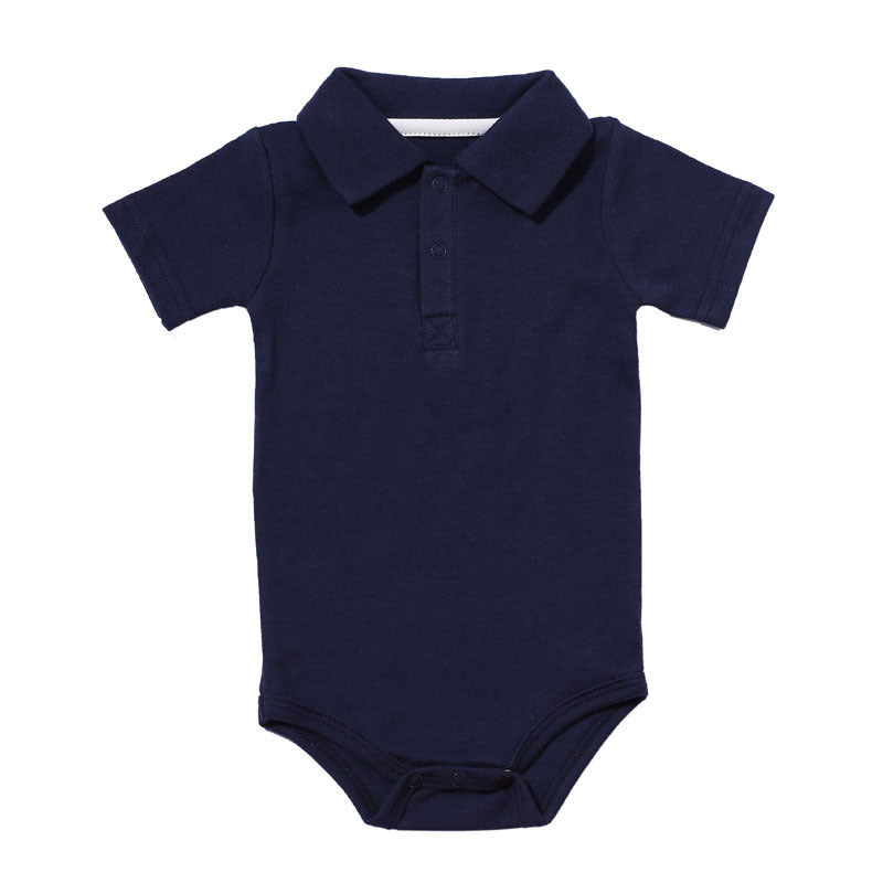 Classic Collared Baby Onesie