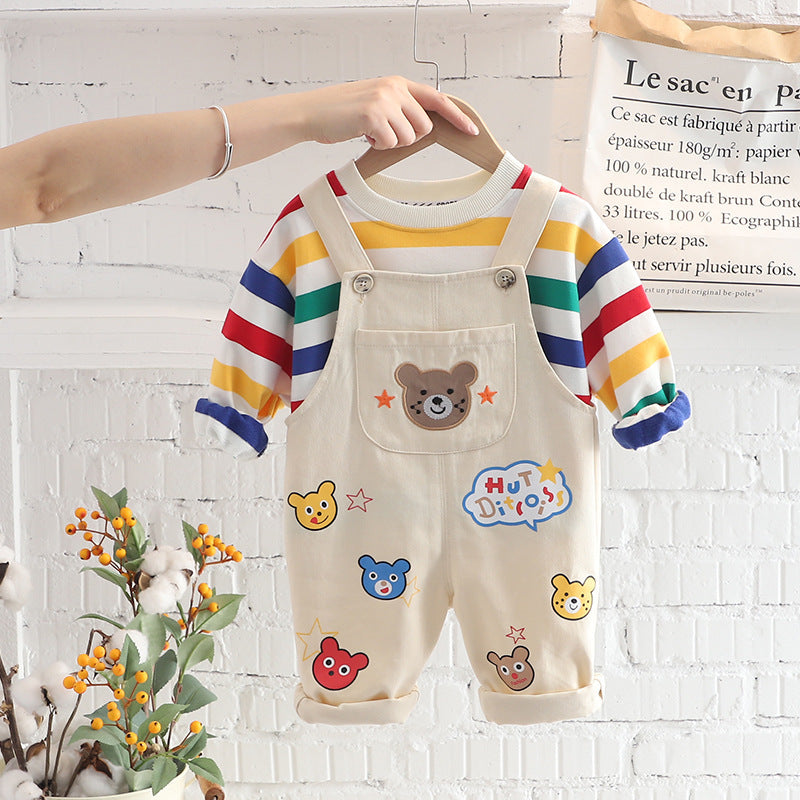 Boys’ Classic Overalls Outfit