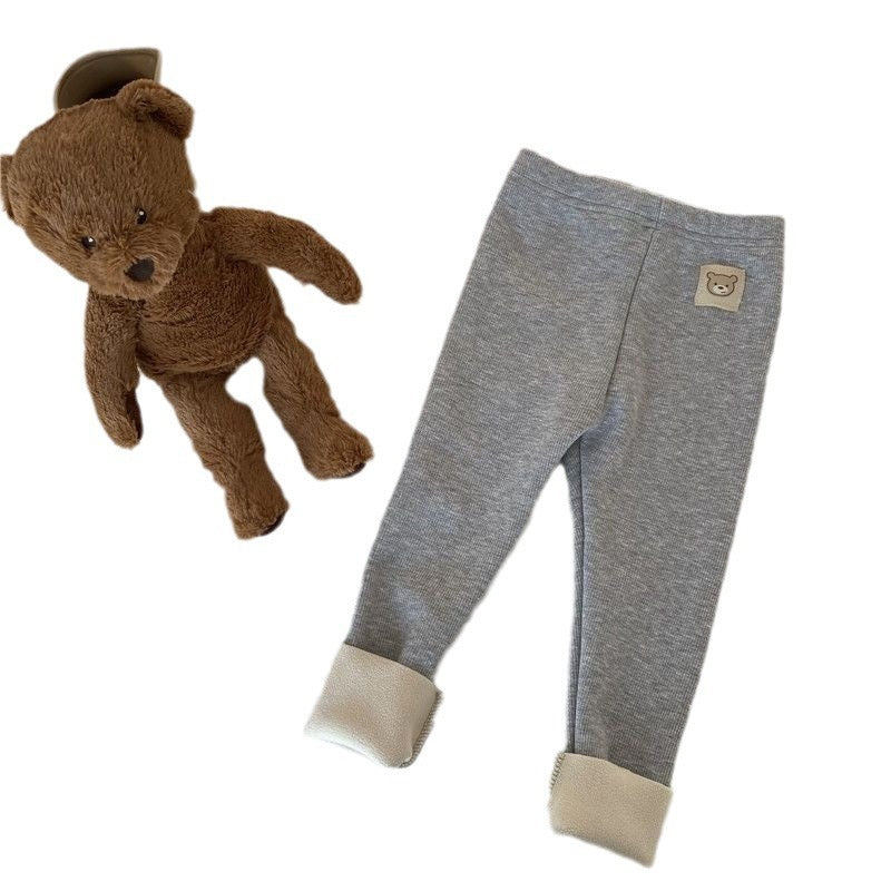 Fleece-Lined Baby Leggings