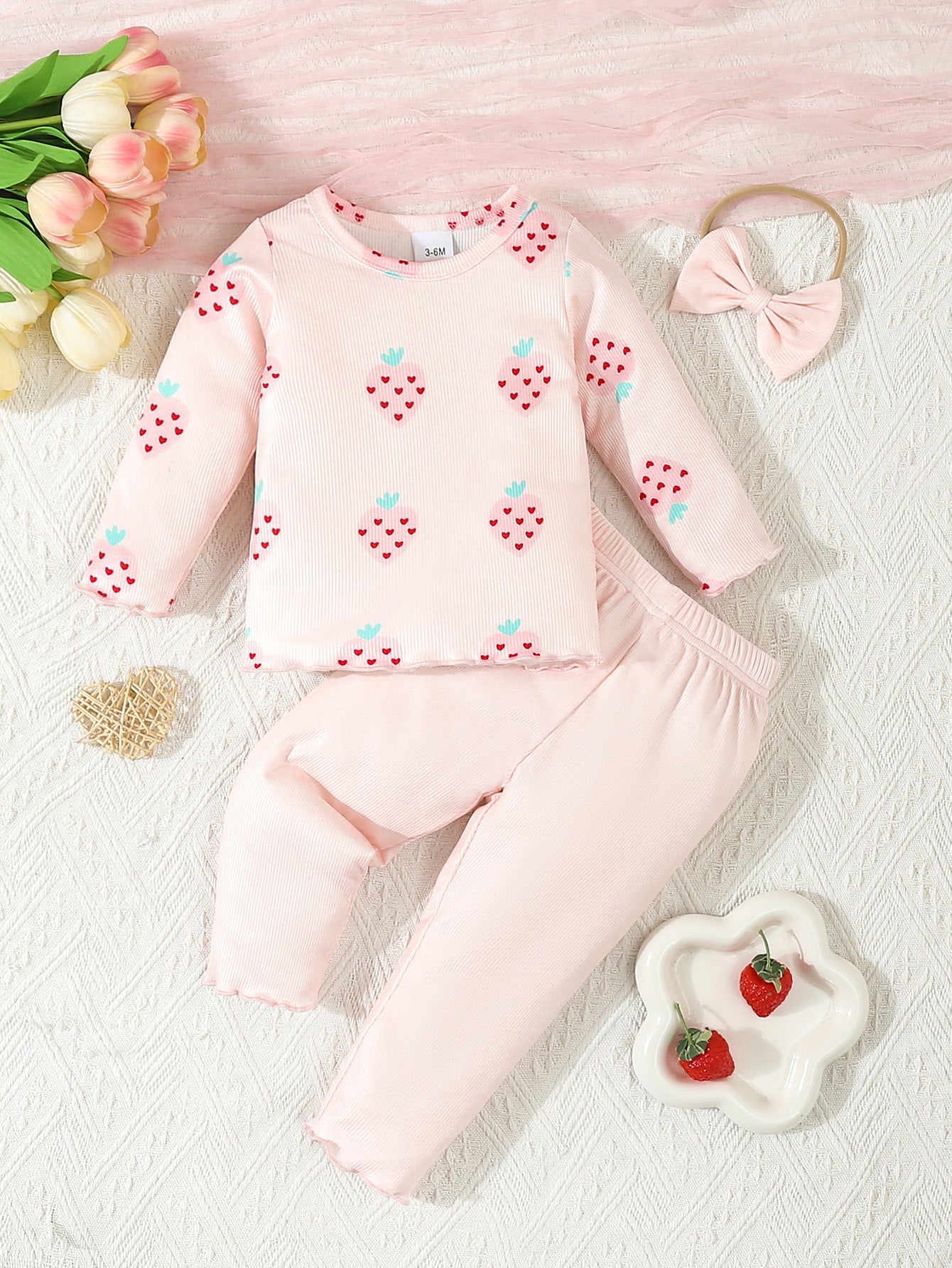 Printed 3-Piece Baby Outfit