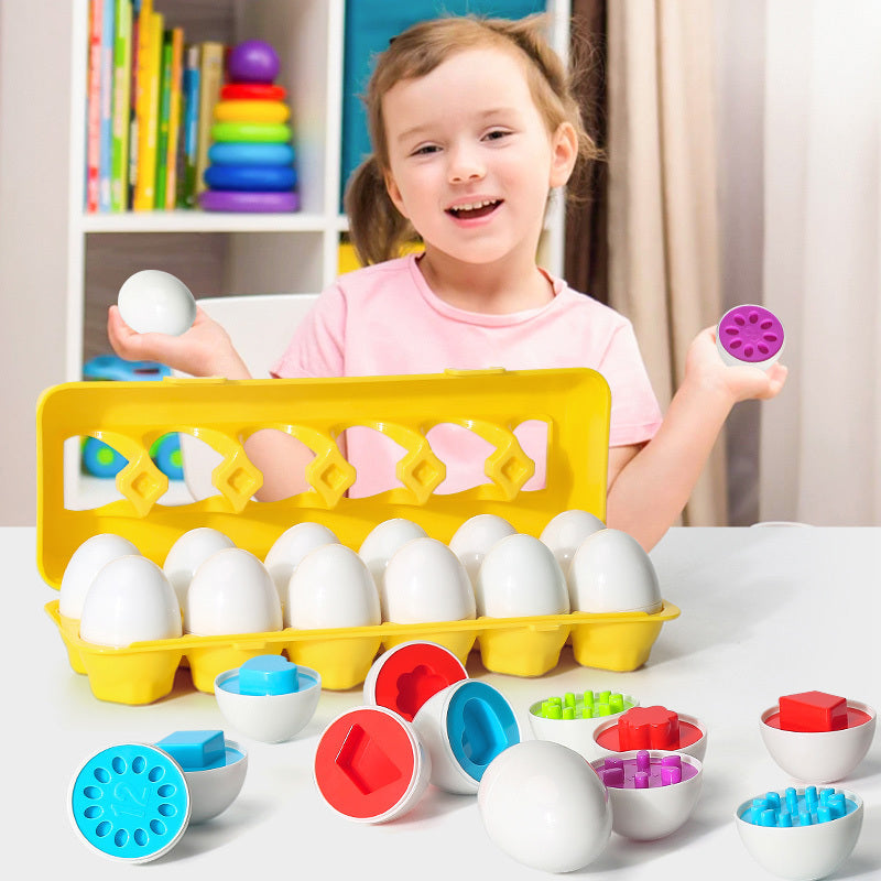 Egg Matching Montessori Sorting Set