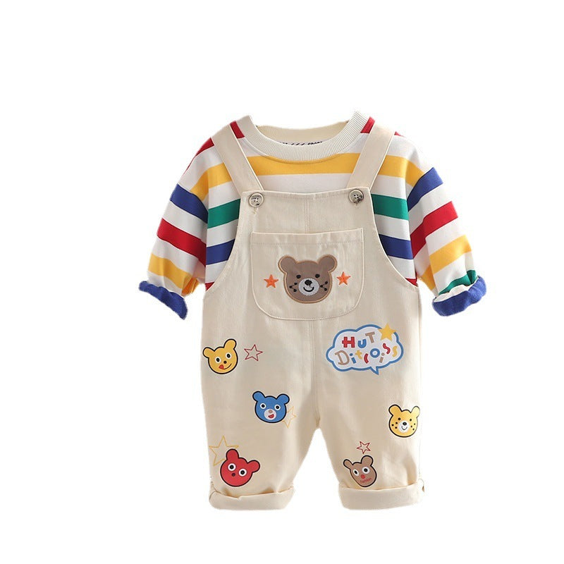 Boys’ Classic Overalls Outfit