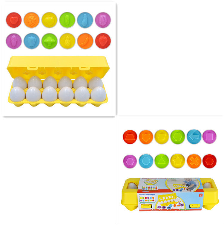 Egg Matching Montessori Sorting Set