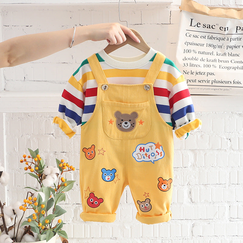 Boys’ Classic Overalls Outfit