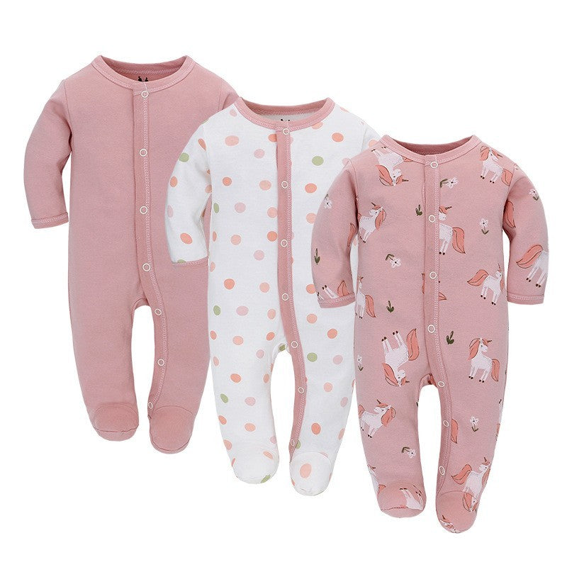 Long-Sleeve Baby Jumpsuit