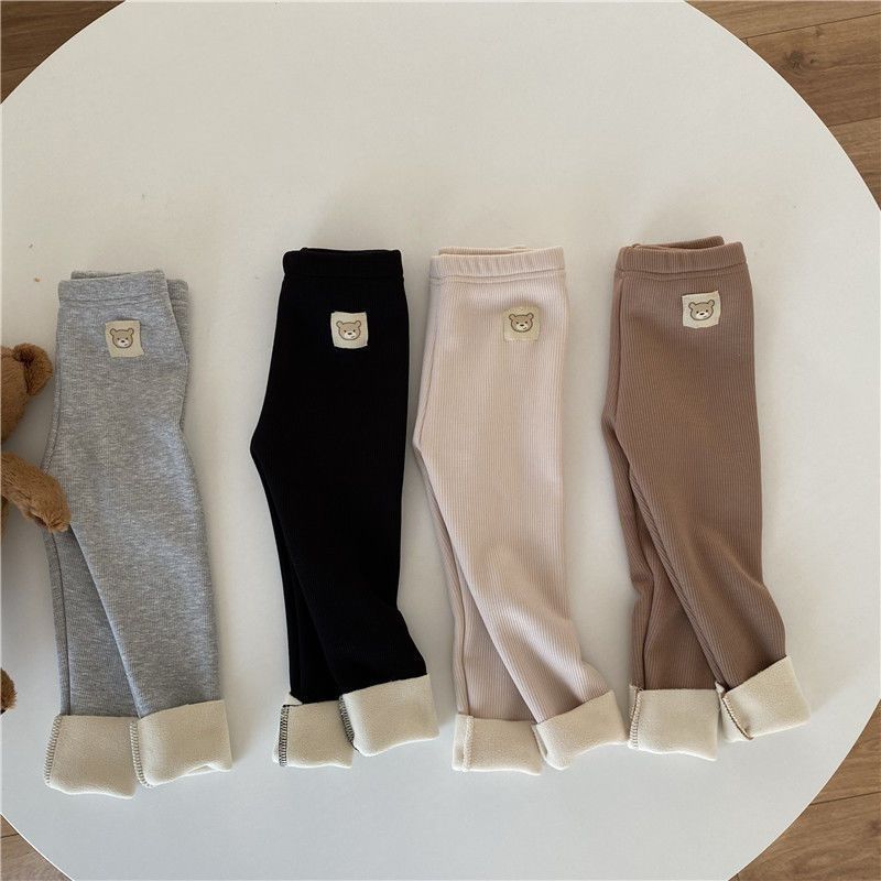 Fleece-Lined Baby Leggings