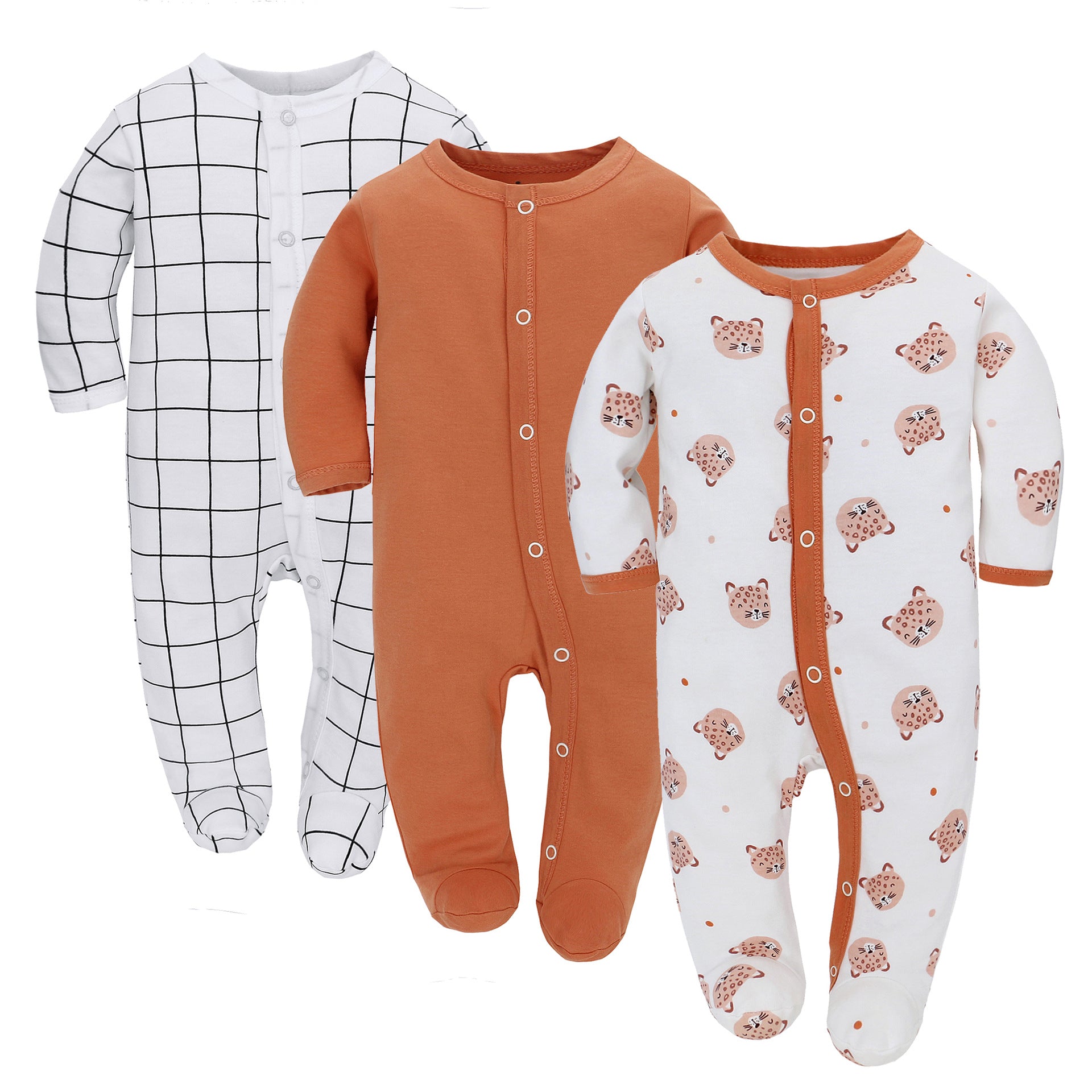 Long-Sleeve Baby Jumpsuit