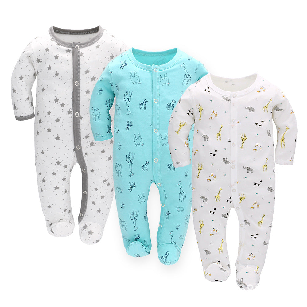 Long-Sleeve Baby Jumpsuit