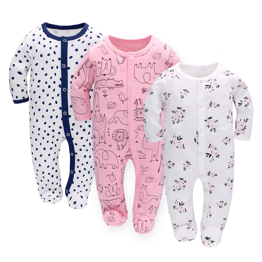 Long-Sleeve Baby Jumpsuit