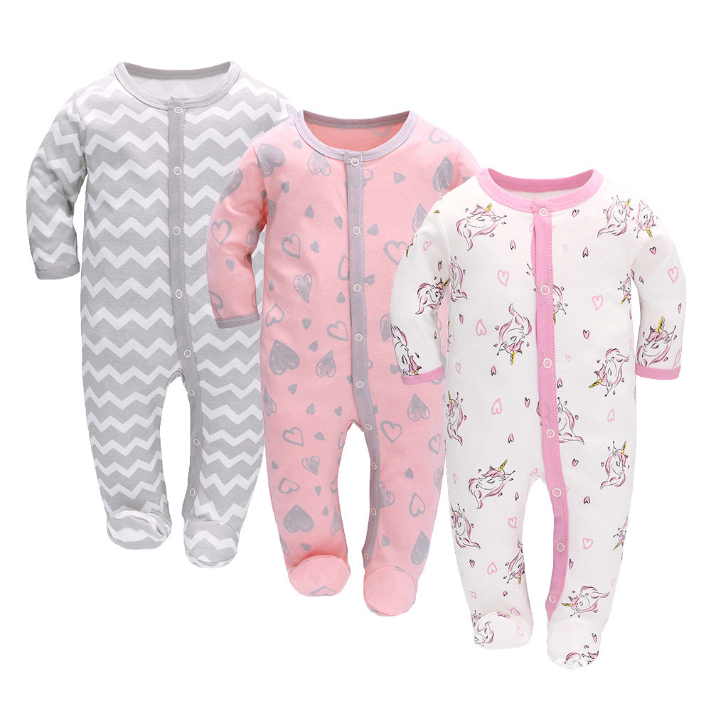 Long-Sleeve Baby Jumpsuit