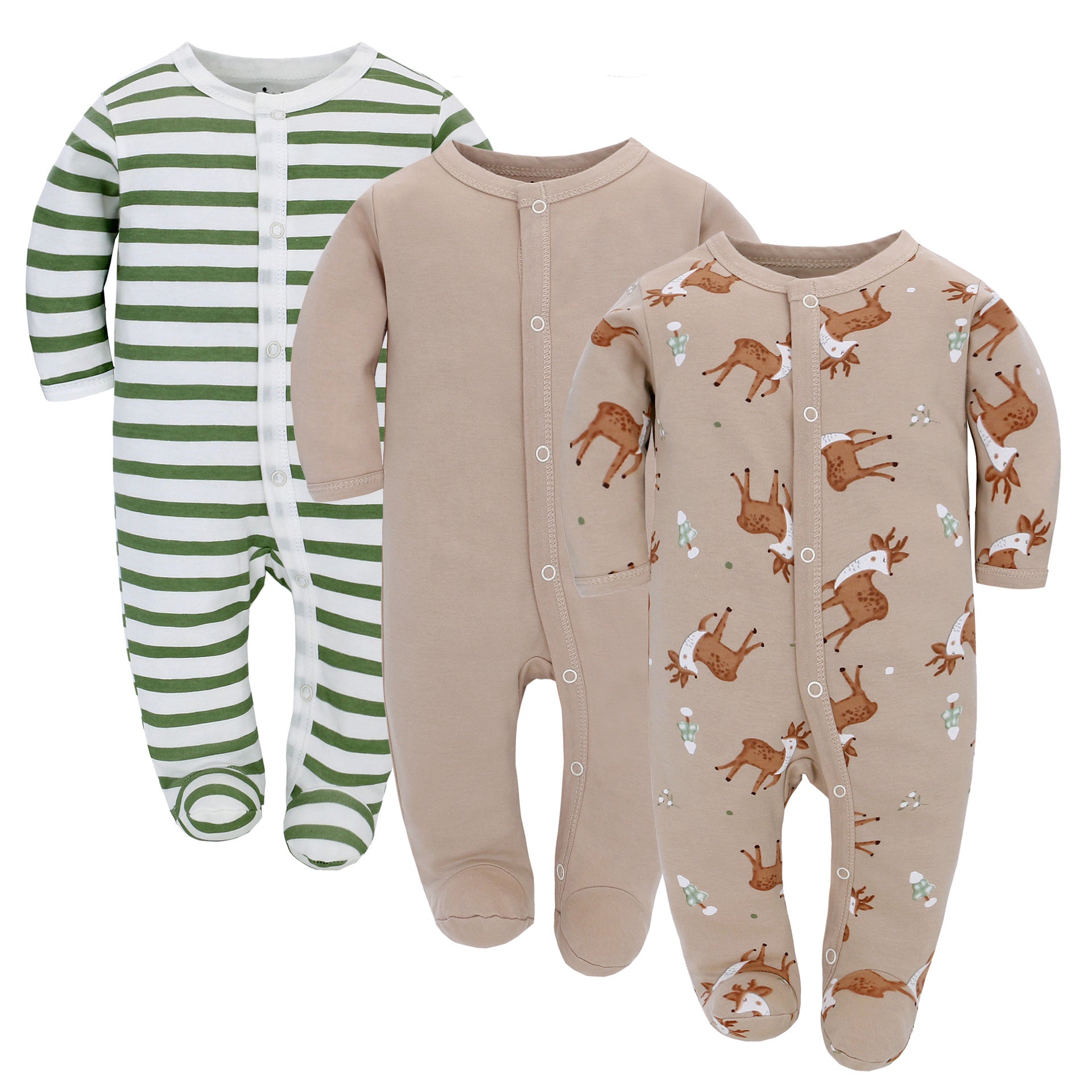 Long-Sleeve Baby Jumpsuit