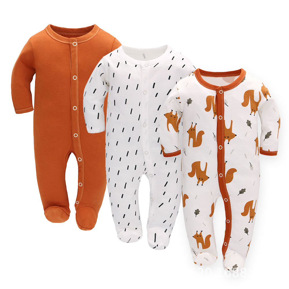 Long-Sleeve Baby Jumpsuit
