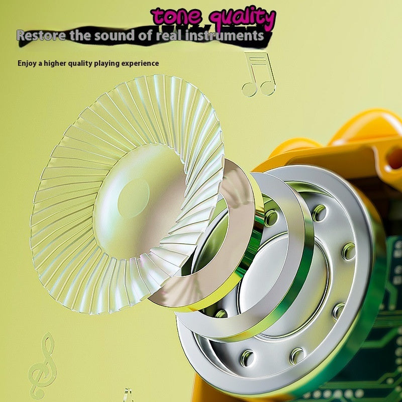 Mini Rainbow Baby Piano – Light & Sound Toy