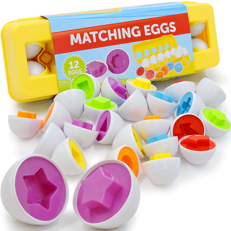 Egg Matching Montessori Sorting Set