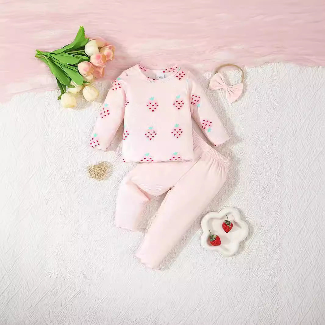 Printed 3-Piece Baby Outfit