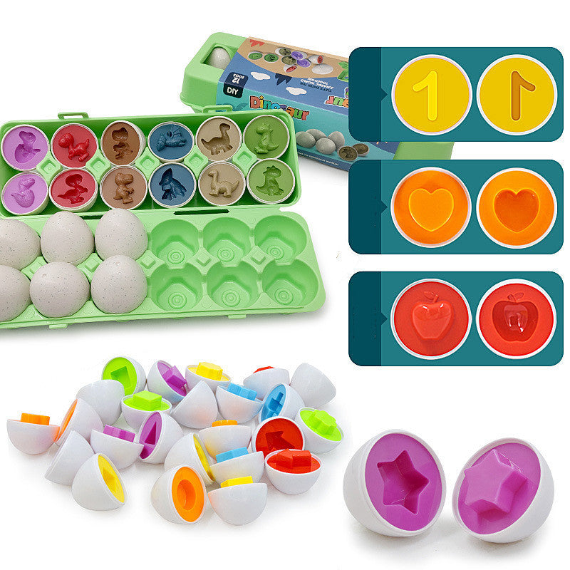 Egg Matching Montessori Sorting Set