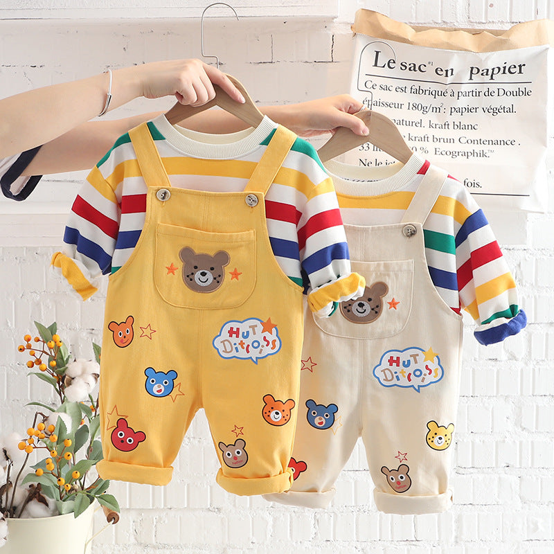 Boys’ Classic Overalls Outfit
