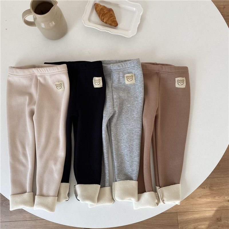 Fleece-Lined Baby Leggings