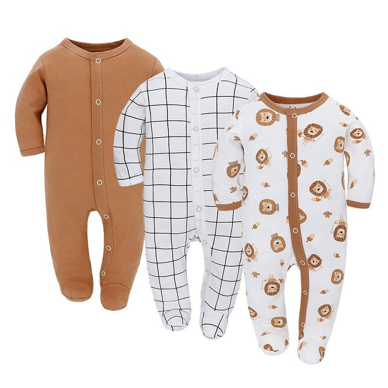 Long-Sleeve Baby Jumpsuit