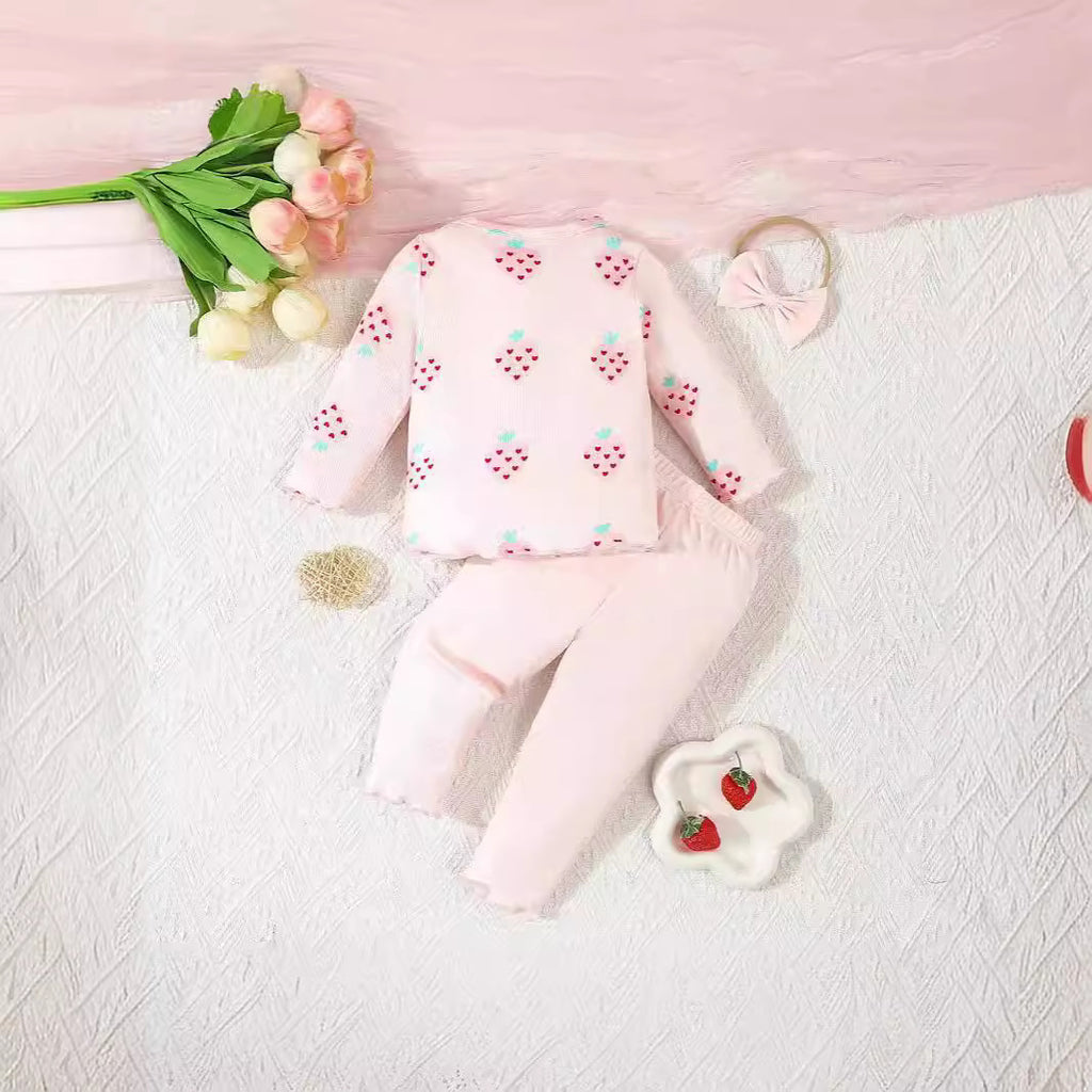 Printed 3-Piece Baby Outfit